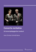 Cover: Concerto recitativo - Frank & Timme