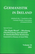 Cover: "The Right Blend" - Mischung, &Uuml;berblendung und Identit&auml;t in interkulturellen Kontexten - Hartung-Gorre