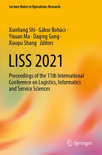 Enlarge image Cover: LISS 2021 - Springer