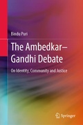 Cover: The Ambedkar-Gandhi Debate - Springer