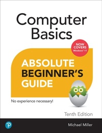 Abbildung von: Computer Basics Absolute Beginner's Guide, Windows 11 Edition - Addison Wesley