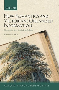 Enlarge image Cover: How Romantics and Victorians Organized Information - Oxford University Press