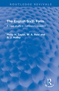 Cover: The English Sixth Form - Routledge
