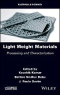 Cover: Light Weight Materials - Processing and Characterization - Wiley