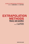 Cover: Extrapolation Methods - Elsevier