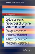 Cover: Optoelectronic Properties of Organic Semiconductors - Springer