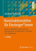 Cover: Konstruktionslehre f&uuml;r Einsteiger*innen - Springer Vieweg