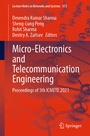Cover: Micro-Electronics and Telecommunication Engineering - Springer
