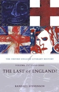 Cover: The Oxford English Literary History: Volume 12: 1960-2000: The Last of England? - OUP eBook