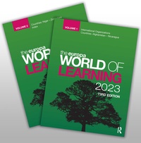 Abbildung von: The Europa World of Learning 2023 - Routledge