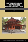 Cover: Precepts, Ordinations, and Practice in Medieval Japanese Tendai - University of Hawai'i Press