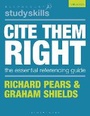 Cover: Cite Them Right - Bloomsbury Academic