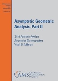 Cover: Asymptotic Geometric Analysis, Part II - American Mathematical Society