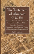 Cover: The Testament of Abraham - Wipf & Stock Publishers