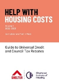Enlarge image Cover: Help with Housing Costs: Volume 1 - Shelter