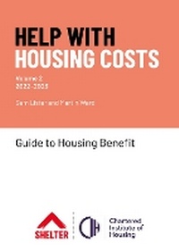 Enlarge image Cover: Help with Housing Costs: Volume 2 - Shelter