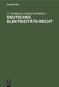 Bild: Deutsches Elektrizitaets-Recht - Mercury Learning and Information