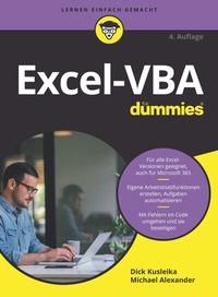 Abbildung von: Excel-VBA für Dummies - Wiley-VCH