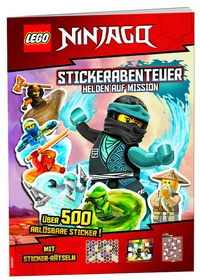 Enlarge image Cover: LEGO® NINJAGO® - Stickerabenteuer - Helden auf Mission - AMEET sp. z o.o.