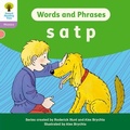 Cover: Oxford Reading Tree: Floppy's Phonics Decoding Practice: Oxford Level 1+: Words and Phrases: s a t p - Oxford University Press