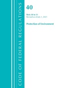 Bild: Code of Federal Regulations, Title 40 Protection of the Environment 50-51, Revised as of July 1, 2021 - Bernan Press