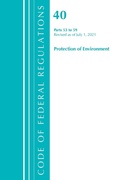 Bild: Code of Federal Regulations, Title 40 Protection of the Environment 53-59, Revised as of July 1, 2021 - Bernan Press