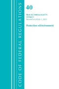 Bild: Code of Federal Regulations, Title 40 Protection of the Environment 63.1440-63.6175, Revised as of July 1, 2021 - Bernan Press