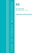 Bild: Code of Federal Regulations, Title 40 Protection of the Environment 1060-END, Revised as of July 1, 2021 - Bernan Press
