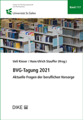 Cover: BVG-Tagung 2021 - Dike Verlag Z&uuml;rich