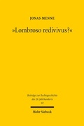 Bild: "Lombroso redivivus?" - Mohr Siebeck