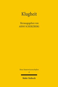 Abbildung von: Klugheit - Mohr Siebeck