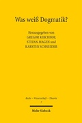 Cover: Was wei&szlig; Dogmatik? - Mohr Siebeck