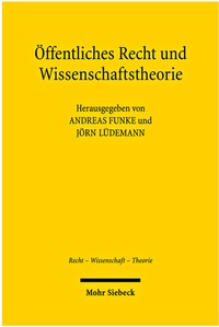 Abbildung von: OEffentliches Recht und Wissenschaftstheorie - Mohr Siebeck