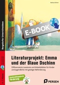 Cover: Literaturprojekt: Emma und der Blaue Dschinn - Persen Verlag