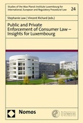 Abbildung von: Public and Private Enforcement of Consumer Law - Insights for Luxembourg - Nomos
