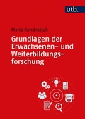 Cover: Grundlagen der Erwachsenen- und Weiterbildungsforschung - UTB