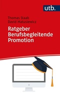Cover: Ratgeber Berufsbegleitende Promotion - UTB