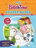 Cover: Meine Bibi & Tina Sticker-Bilder - Stickern nach Zahlen - Schwager & Steinlein