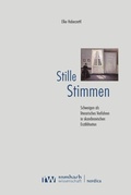 Cover: Stille Stimmen - Rombach Wissenschaft