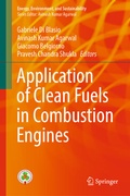 Cover: Application of Clean Fuels in Combustion Engines - Springer
