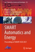Cover: SMART Automatics and Energy - Springer