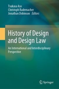 Abbildung von: History of Design and Design Law - Springer
