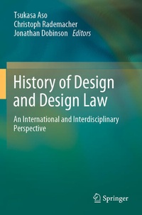 Enlarge image Cover: History of Design and Design Law - Springer