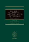 Cover: The Right to a Fair Trial under Article 14 of the ICCPR - OUP eBook
