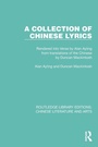 Cover: A Collection of Chinese Lyrics - Routledge