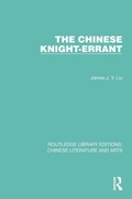 Cover: The Chinese Knight-Errant - Routledge