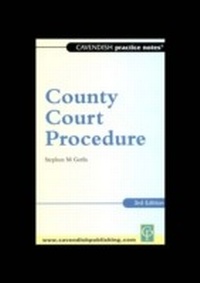 Abbildung von: Practice Notes on County Court Procedure - Routledge Cavendish
