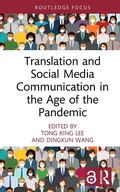 Cover: Translation and Social Media Communication in the Age of the Pandemic - Routledge