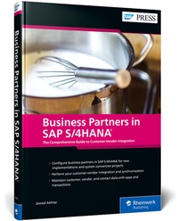 Enlarge image Cover: Business Partners in SAP S/4HANA - SAP PRESS