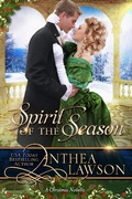 Cover: Spirit of the Season: A Sweet Regency Christmas Tale (Noble Holidays, #6) - Noble Holidays